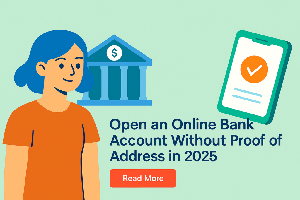 Open an Online Bank Account Without Proof of Address in 2025