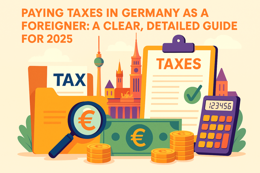 Paying Taxes in Germany as a Foreigner: A Clear, Detailed Guide for 2025